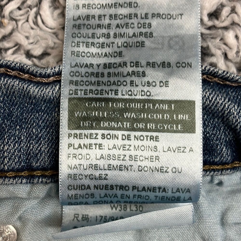 LEVI’s Denizen Classic Athletic Fit Unisex Jeans Sz 38 x 30 - Picture 7 of 10